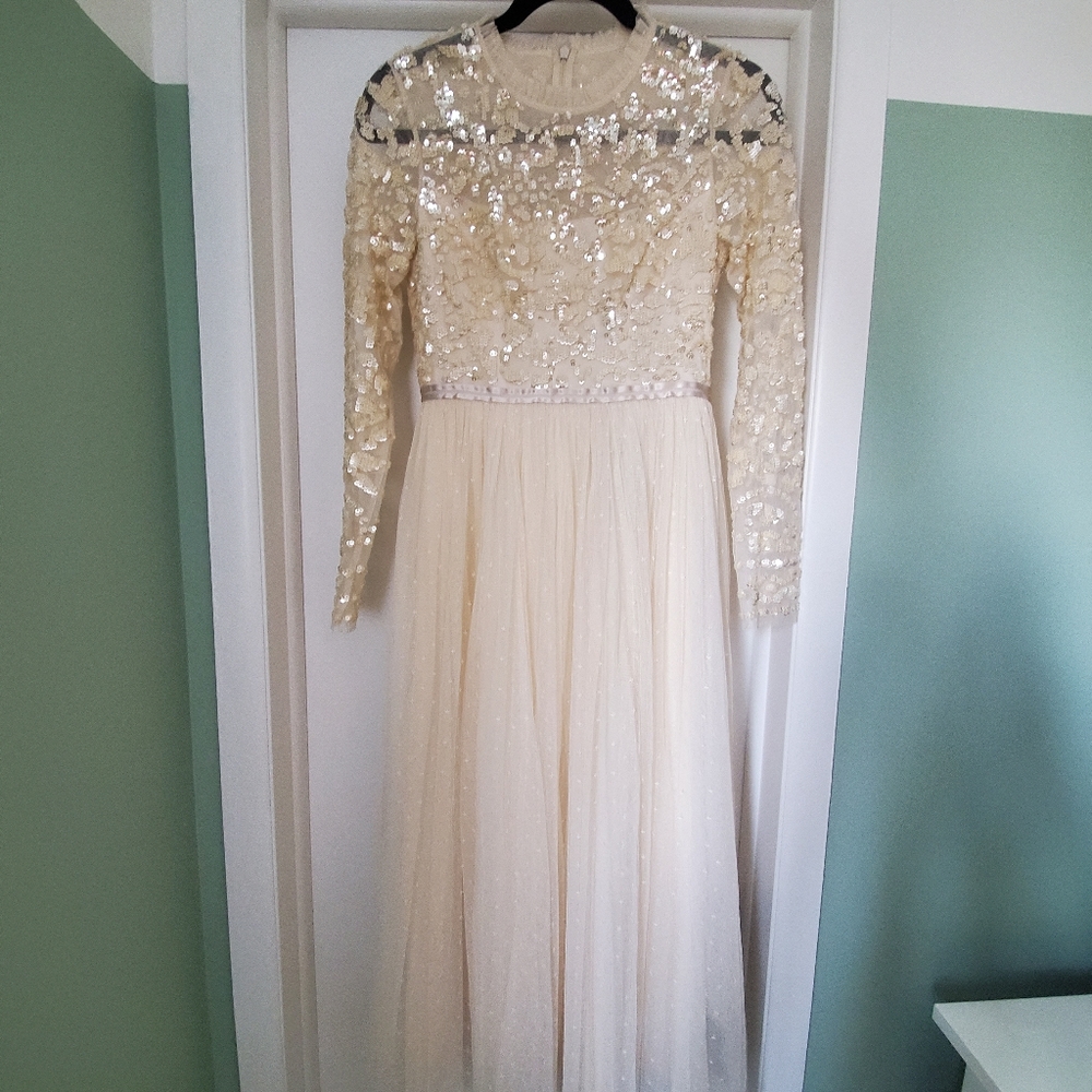 BHLDN Needle & Thread Tempest Bodice Ballerina Dress